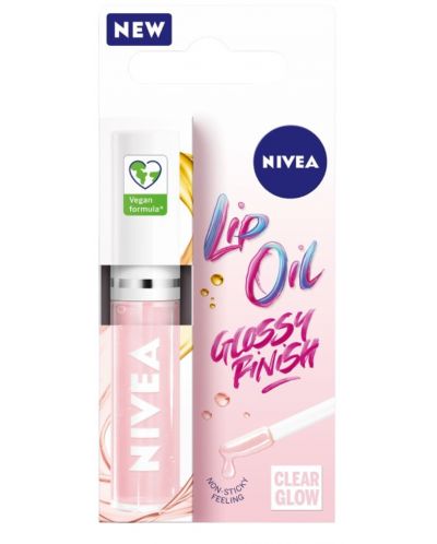 Nivea Гланц за устни Clear Glow, 4.8 g - 1