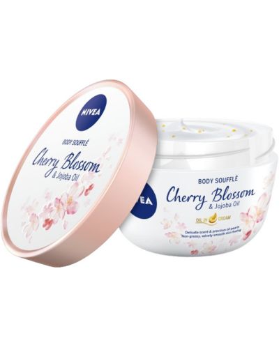 Nivea Суфле за тяло Cherry Blossom & Jojoba Oil, 200 ml - 2