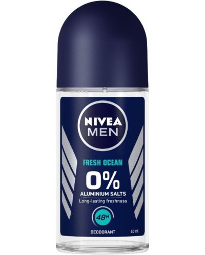 Nivea Men Рол-он против изпотяване Fresh Ocean, 50 ml - 1