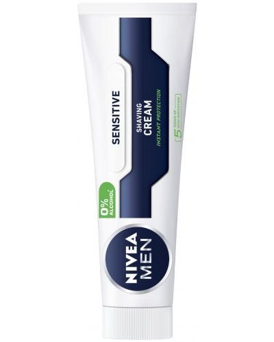 Nivea Men Крем за бръснене Sensitive, 100 ml - 1