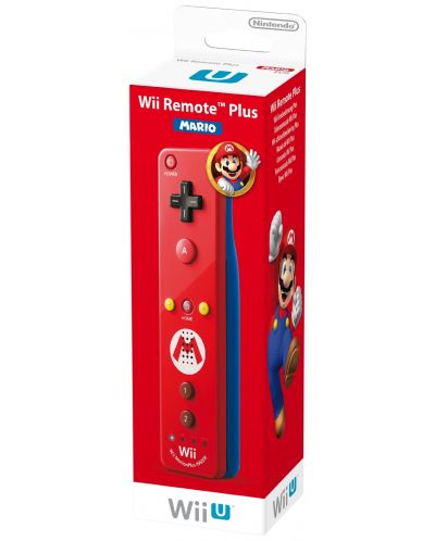 Nintendo Wii U Remote Plus Controller - Mario Edition - 1