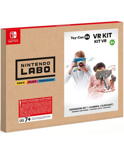 Nintendo LABO - VR Kit Expansion Set 1 Camera + Elephant (Nintendo Switch) - 1