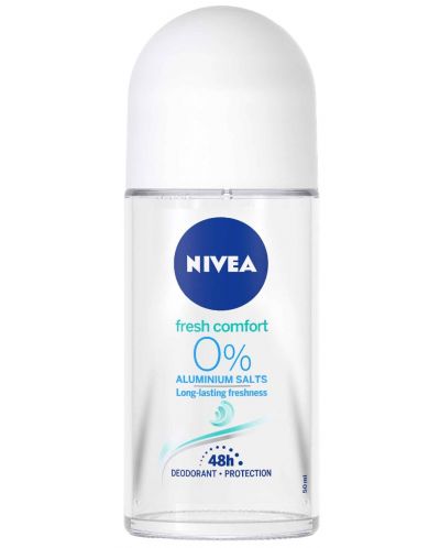 Nivea Рол-он против изпотяване Fresh Comfort, 50 ml - 1