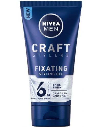 Nivea Men Гел за коса с мокър ефект Craft Stylers, 150 ml - 1