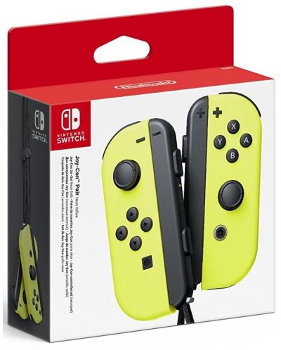 Nintendo Switch Joy-Con (комплект контролери) - жълти - 1