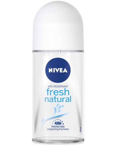 Nivea Рол-он против изпотяване Fresh Natural, 50 ml - 1