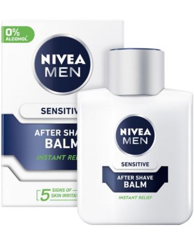 Nivea Men Балсам за след бръснене Sensitive, 100 ml - 1