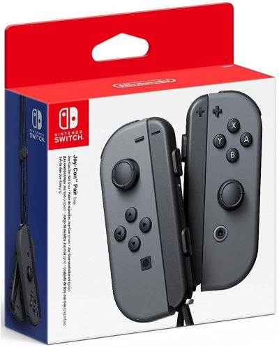 Nintendo Switch Joy-Con (комплект контролери) - сиви - 1