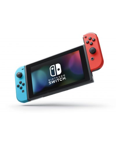 Nintendo Switch Neon Red & Neon Blue + Splatoon 2 Bundle - 9