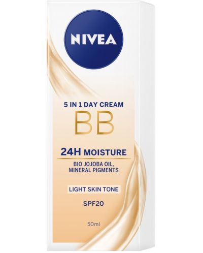 Nivea BB крем за лице, Светъл тон, 50 ml - 3