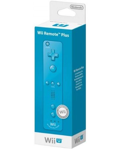 Nintendo Wii U Remote Plus - Blue - 1