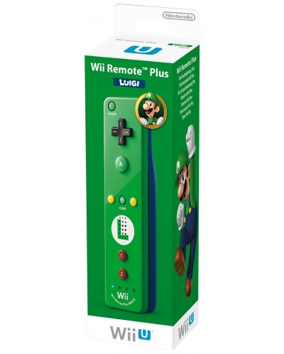 Nintendo Wii U Remote Plus Controller - Luigi Edition - 1