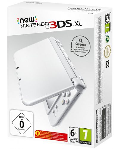 New Nintendo 3DS XL - Pearl White - 1