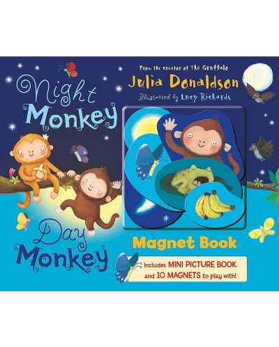 Night Monkey, Day Monkey. Magnet Book - 1