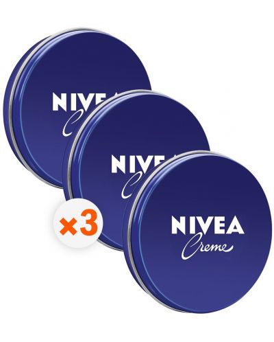 Nivea Комплект - Универсален крем Creme, 3 х 30 ml - 1