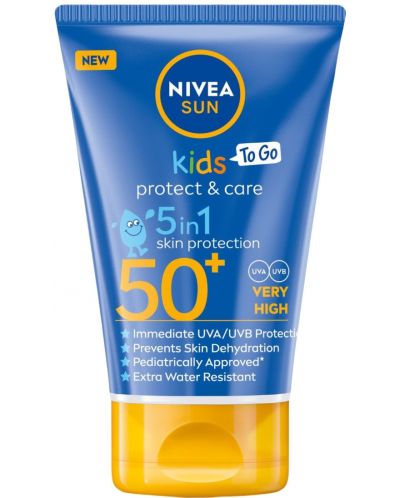 Nivea Sun Детски слънцезащитен лосион, SPF50+, 50 ml - 1
