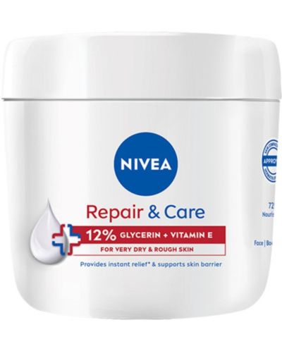 Nivea Крем за суха кожа Repair & Care Intensive, 400 ml - 1