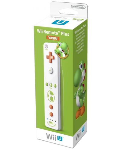 Nintendo Wii U Remote Plus Controller - Yoshi Edition - 1