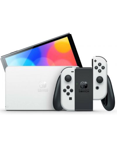 Nintendo Switch OLED - White + Super Mario Bros. Wonder + 12 месеца NSO - 3