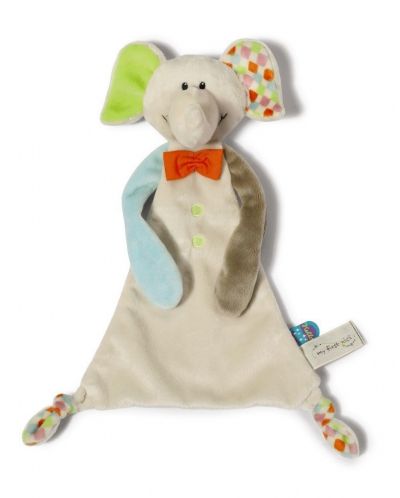 Бебешка кърпа My First Nici Comforter – Слончето Дунди - 1