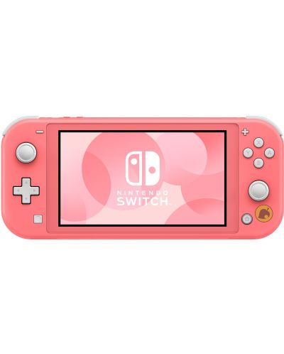 Nintendo Switch Lite - Coral, Animal Crossing: New Horizons Bundle - Isabelle's Aloha Edition - 2