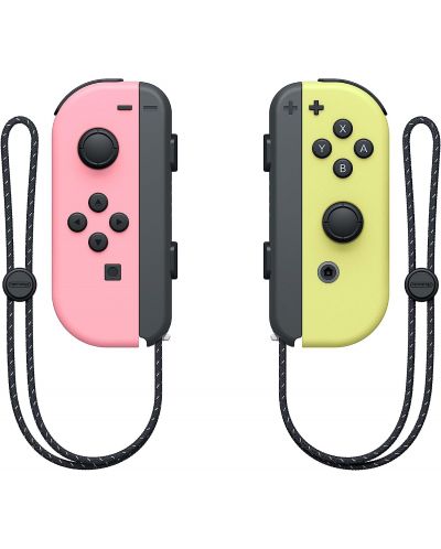 Nintendo Switch Joy-Con (комплект контролери) розово/жълто - 2