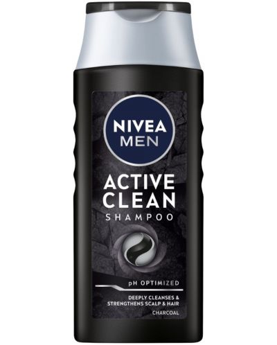 Nivea Men Шампоан Active Clean, 250 ml - 1