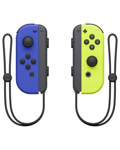 Nintendo Switch Joy-Con (комплект контролери) синьо/жълто - 3