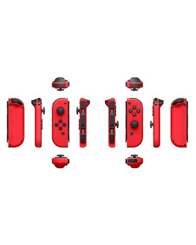 Nintendo Switch Red + Super Mario Odyssey Bundle - 7
