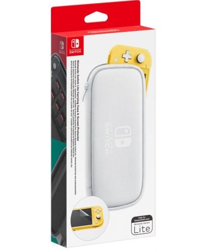 Nintendo Switch Lite - Carrying Case + Screen Protector - 1