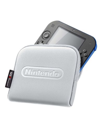 Nintendo 2DS Carrying Case - Silver (Nintendo 2DS) - 2