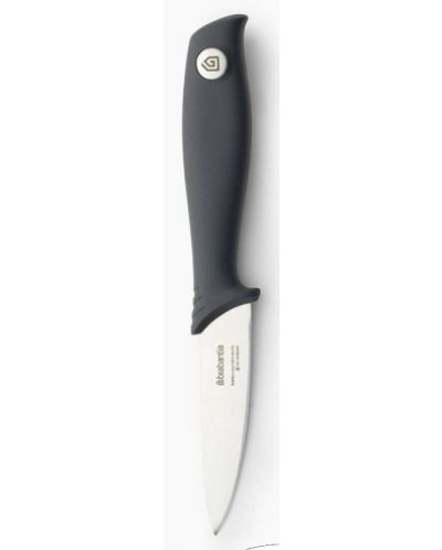 Нож за белене Brabania - Tasty+, тъмносив, 9 cm - 1