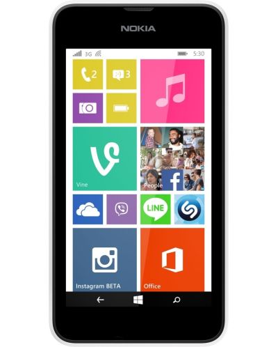 Nokia Lumia 530 - бял - 1
