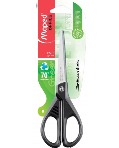 Ножици Maped - Essentialis green, 21 cm - 1