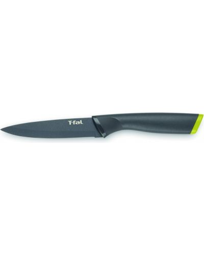 Нож за плодове и зеленчуци Tefal - K1220704, 12 cm, черен/зелен - 4