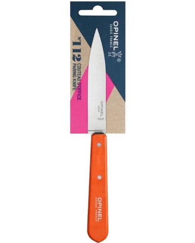 Нож за белене Opinel - Paring №112, оранжев - 2
