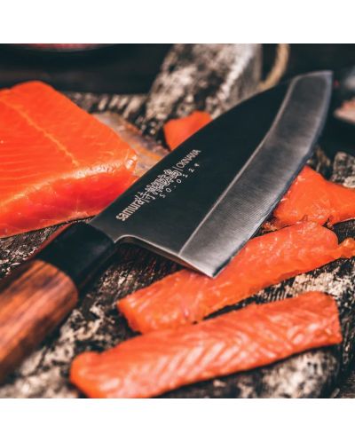 Нож за транжиране на риба Samura - Okinawa Deba, 17 cm, едностранно заточен - 3