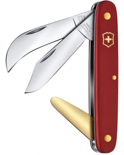 Нож за присаждане и подрязване Victorinox - Budding and Pruning Knife 3, червен - 2