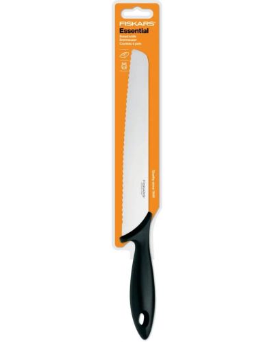 Нож за хляб Fiskars - Essential, 23 cm - 2