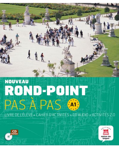 Nouveau Rond-Point pas à pas Libro del alumno + Cuaderno de actividades + CD A1 - 1