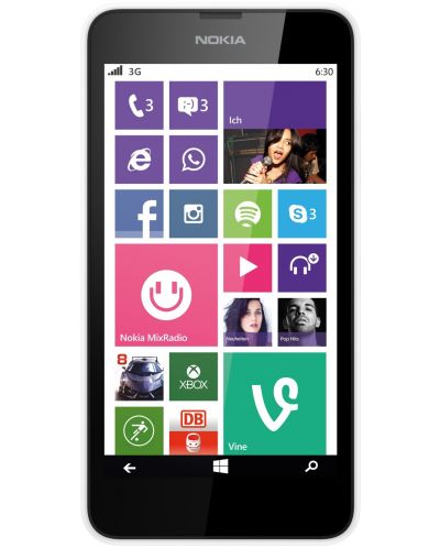 Nokia Lumia 630 Dual SIM - бял - 1