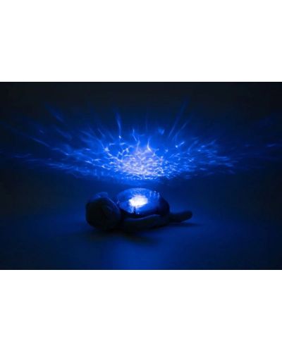 Нощна лампа-проектор Cloud B - Морска костенурка, тъмносиня - 5