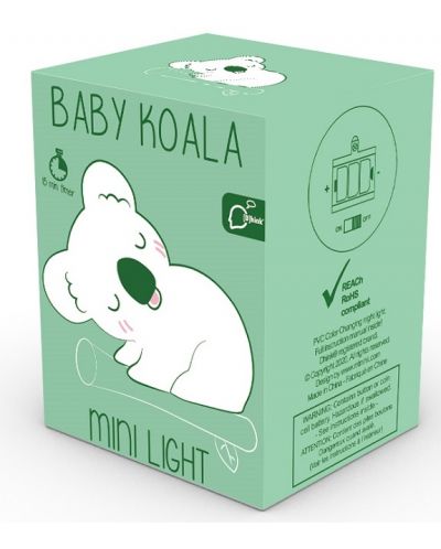 Нощна лампа Dhink - Koala mini, бяла - 9