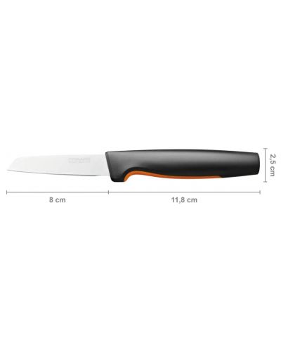 Нож за белене с право острие Fiskars - Functional Form, 8 cm - 4