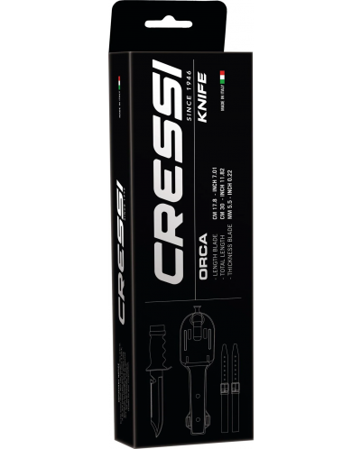 Нож Cressi - Orca, 30 cm - 5