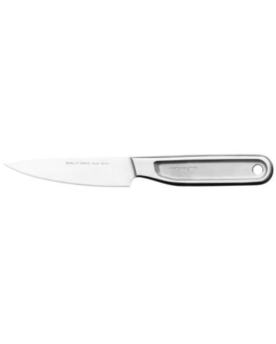 Нож за белене Fiskars - All Steel, 10 cm - 1