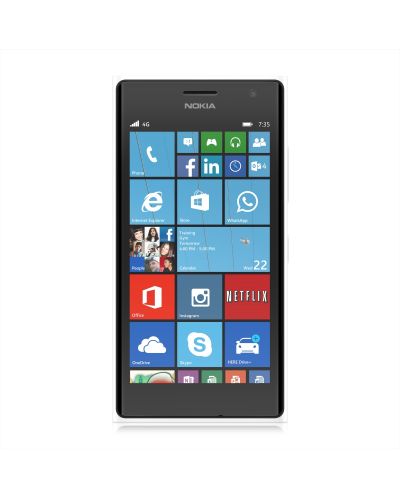 Nokia Lumia 735 - бял - 4