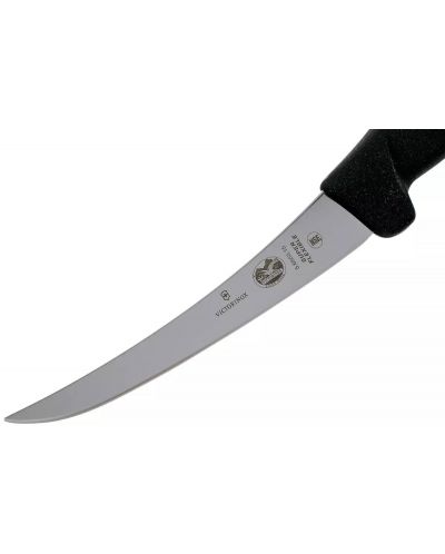 Нож за обезкостяване Victorinox - Fibrox, извито, гъвкаво острие, 15 cm, черен - 3