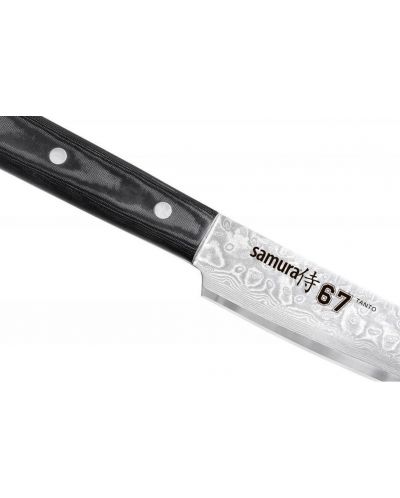 Нож за рязане на слайсове Samura - Damascus Tanto, 67 слоя, 23 cm, дамаска стомана - 2