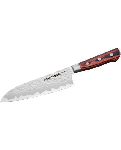 Нож Santoku Samura - Kaiju, 18 cm - 1